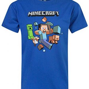 Hombres-Minecraft-Minecraft-Camiseta-0