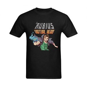 Mens-El-Rubius-Virtual-Hero-T-shirt-XXXX-L-0